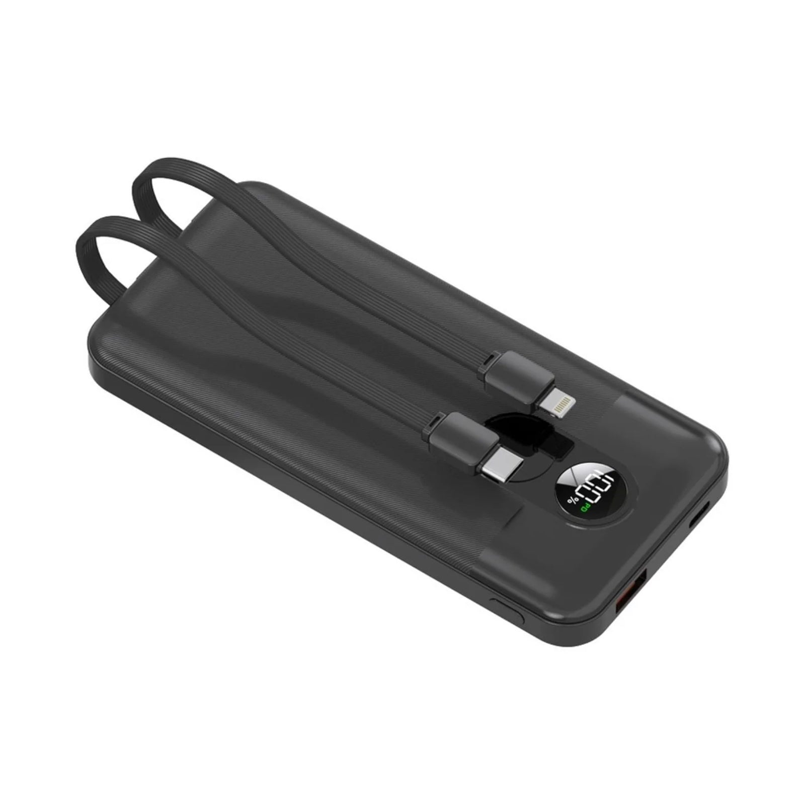 Porodo 10000mAh Powerbank 2xType-C, USB A and Type